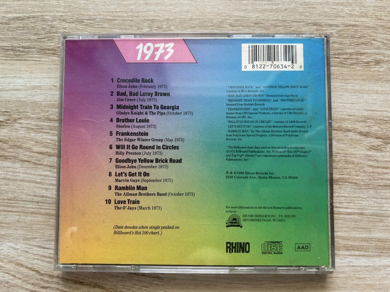 Billboard Top Rock'n'Roll Hits" 1973 - Image 2