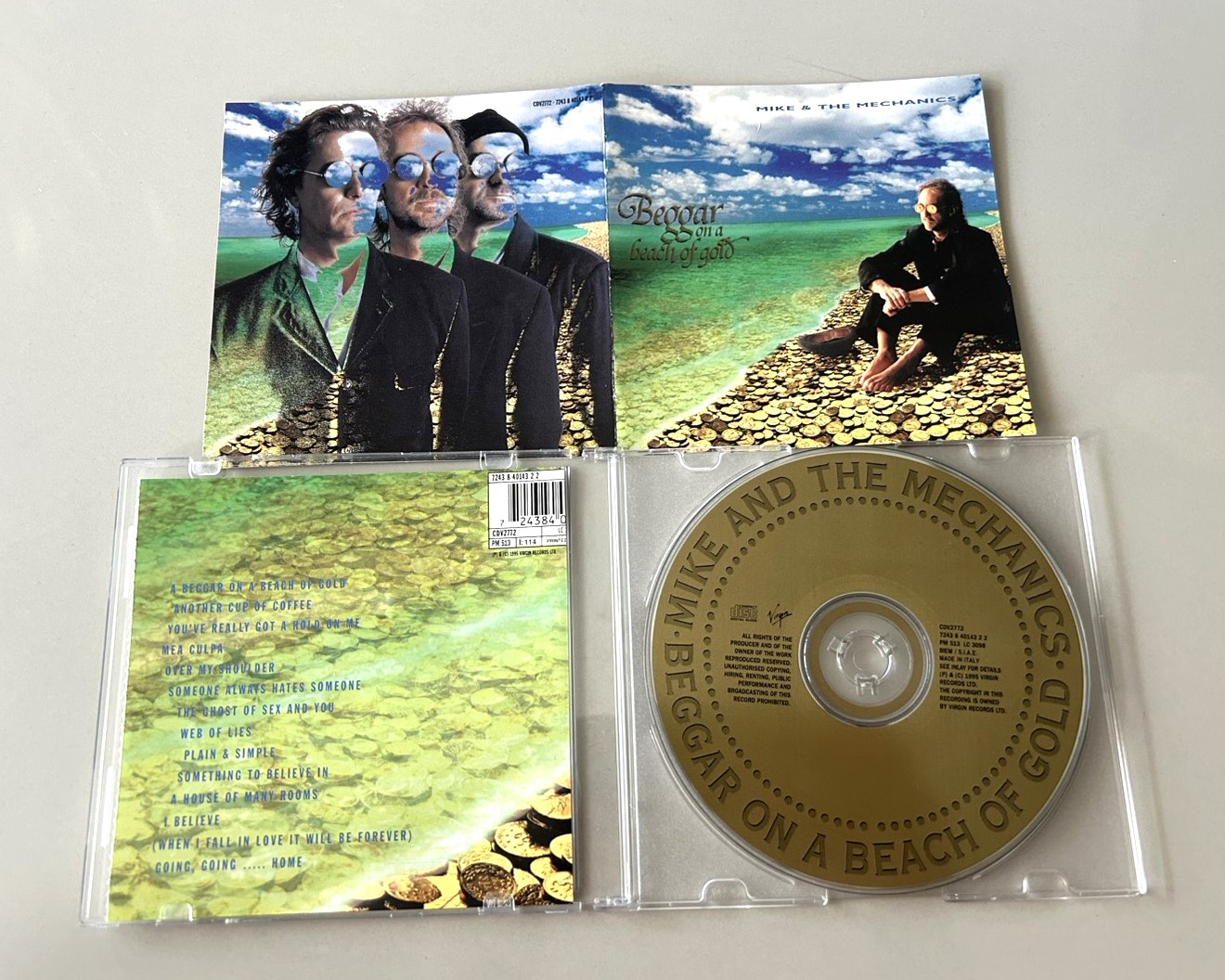 Mike & The Mechanics – Beggar On A Beach Of Gold - Image 2