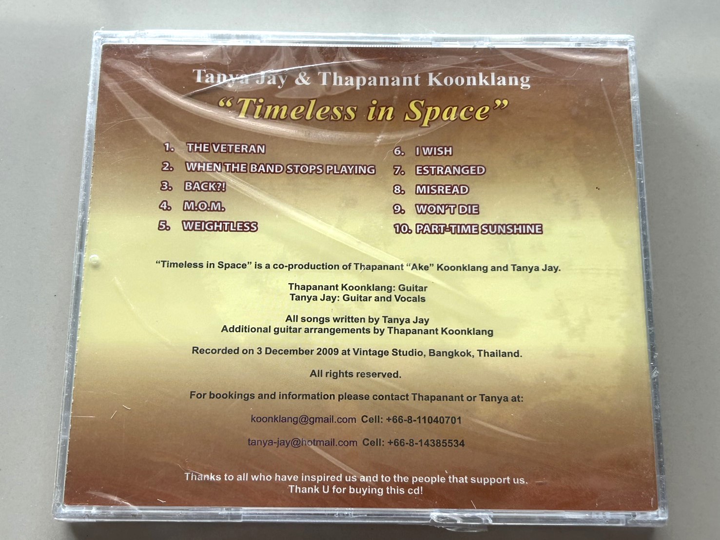 Tanya Jay & Thapanant Koonklang - Timeless in Space" - Image 2
